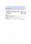 Page 91- 91 -
Recording
Bracket setting is performed based on the adjustment values for the white balance fine 
adjustment, and 3 pictures with different colors  are automatically recorded when the shutter 
button is pressed once.
1Press [DISP.] in step 2 of the “Finely adjusting the White 
Balance” procedure, and press  3/4/2 /1  to set the bracket.
2 /1 : Horizontal (A to B)
3 /4 : Vertical (G i to M j)
2Press [MENU/SET].
Note
•
[ ] is displayed on the screen when it is set.•The White Balance Bracket setting...