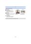 Page 200- 200 -
Wi-Fi
•The number of pictures that can be sent by [MULTI] is limited.
Select and send the images
[SINGLE] setting
1 Press  2/1 to select the picture.
2 Press [MENU/SET].
•
Confirmation screen is displayed. It is 
executed when [Yes] is selected.
[MULTI] setting
1Select the picture, and then press [DISP.] 
to set (repeat).
•
The setting is canceled when [DISP.] is 
pressed again.
2Press [MENU/SET].
•Confirmation screen is displayed. It is 
executed when [Yes] is selected.
[SINGLE] [MULTI]
Press...
