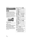 Page 74Menu Settings
74VQT0Y69
Press [ ] to display the [REC] mode 
menu and select the item to set. (P69)
A digital picture is made of numerous dots 
called pixels. Although you cannot see the 
difference on the camera’s screen, the 
more pixels the finer the picture will be 
when it is printed on a large piece of paper 
or displayed on a PC monitor. Picture 
quality refers to the compression rate when 
saving digital pictures.
A Many pixels (Fine)
B Few pixels (Rough)
¢These pictures are examples to show the...