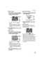 Page 83Menu Settings
83VQT0Y69
∫Single setting
1Press 21 to select the picture 
to print and then press 34 to 
set the number of prints.
 The number of prints icon [ ] A 
appears.
 The number of prints can be set from 
0 to 999. The DPOF print setting is 
canceled when the number of prints is 
set to [0].
2Press [MENU/SET] twice to close 
the menu.
∫Multi setting
1Press 21 to select the picture 
to print and then press 34 to 
set the number of prints.
 The number of prints icon [ ] B 
appears.
 Repeat...