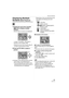 Page 65Advanced (Playback)
65VQT1C14
Advanced (Playback)
Displaying Multiple 
Screens (Multi Playback)
1Rotate the zoom lever towards 
[ ] [W] to display multiple 
screens.
(Screen when 9 screens are displayed)
1 screen>9 screens>25 screens>
Calendar screen display (P66)
 Rotate the zoom lever towards [ ] [T] 
to return to the previous screen.
2Press 3421 to select a 
picture.
A: Number of the selected picture and the 
total number of recorded pictures
 The recording date and number of the 
selected picture...