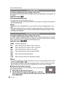 Page 64VQT1S8864
Advanced (Recording pictures)
For details on [REC] mode menu settings, refer to P18.
Most appropriate sensitivity within the range set will be set depending on the brightness of 
the subject.
Applicable modes: 
³²
[AUTO]/[200]/[400]/[800]/[1600]
•
The upper limit of the ISO sensitivity can be set.•The higher the value set for the ISO sensitivity, the more the jitter is reduced but the greater the 
amount of picture noise.
Note
•This will work when the [SENSITIVITY] is set to [AUTO] or when the...