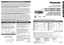 Page 21EnglishFrançaisEspañol
(CQ-C1335U)
 Please read these instructions carefully before using this product and keep this manual for future reference.
 Prière de lire ces instructions attentivement avant d’utiliser le produit et garder ce manuel pour l’utilisation ultérieure.
 Lea con atención estas instrucciones antes de utilizar el producto y guarde este manual para poderlo consultar en el futuro.
Panasonic Consumer
Electronics Company,
Division of Panasonic
Corporation of North America
One Panasonic Way,...