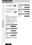 Page 22
CQ-C300U22

Audio Setting
1 Press [VOL] ( PUSH	SEL: 
Select) to open the menu.
2 Press [VOL] ( PUSH	SEL: Select) to 
select a mode to be adjusted. 
3 Turn [VOL] clockwise 
or counterclockwise to 
adjust.
Notes: 	
•  The sequence and contents of setting items may 
depend on the conditions of devices to be connected. 
For further information, refer to the System Upgrade 
Guidebook or the instruction manuals for the devices 
to be connected. 
•  To return to the regular mode, press 
[DISP]. 
•  If no...