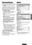 Page 5CQ-C3304U
4
E
S
P
A
Ñ
O
L
65
CaracterísticasIndice
■Amplia gama de componentes para mejorar
el sistema
Los diversos componentes opcionales permiten a los
usuarios disponer de una amplia gama de posibilidades de
mejora del sistema. La mejora del sistema proporciona un
ambiente audiovisual relajado en el automóvil. Para más
información al respecto, consulte la 
Guía de mejora del
sistema
, disponible por separado.
●Cambiador de discos CD
El adaptador opcional (Cable de conversión para el
cambiador de...