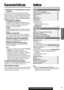 Page 654
E
S
P
A
Ñ
O
L
CQ-C3433U/C3403U/C3333U/C3303U65
CaracterísticasIndice
■Amplia gama de componentes para mejorar
el sistema
Los diversos componentes opcionales permiten a los
usuarios disponer de una amplia gama de posibilidades de
mejora del sistema. La mejora del sistema proporciona un
ambiente audiovisual relajado en el automóvil. Para más
información al respecto, consulte la 
Guía de mejora del
sistema
, disponible por separado.
●Cambiador de discos CD
El adaptador opcional (Cable de conversión para...