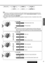 Page 9797
24
E
S
P
A
Ñ
O
L
CQ-C5403U/C5303U
Nota:
¡La secuencia y el contenido de los elementos de ajuste pueden depender de las condiciones de los dispositivos que
deban conectarse. Para obtener más información al respecto, consulte la Guía de mejora del sistemao el manual de
instrucciones de los dispositivos que deban conectarse.
¡Para volver al modo normal, presione [D] (DISP).
¡No se efectúa ninguna operación durante más de 5 segundos en el ajuste de la función, el visualizador retorna al modo
normal.
Gire...