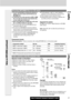 Page 27CQ-C7403U/C7303U/C7203U/C7103U27
English
MP3/WMA Player 
¡You are recommended to minimize the chances of
making a disc that contains both CD-DA files and
MP3/WMA files.
¡If CD-DA files are on the same disc as MP3 or WMA
files, the songs may not play in the intended order,
or some songs may not play at all.
¡When storing MP3 data and WMA data on the same
disc, use different folders for each data.
¡Do not record files other than MP3/WMA files and
unnecessary folder on a disc.
¡The name of an MP3/WMA file...