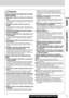 Page 79Español
79
Información de seguridad
CQ-C7403U/C7303U/C7203U/C7103U
Precaución
Cuando manipule esta unidad siga las precau-
ciones siguientes.
❑
Mantenga el volumen de sonido en un nivel apropi-
ado.
Mantenga el nivel de volumen lo suficientemente bajo como
para estar alerta de las condiciones de la ruta y tráfico mien-
tras conduce.
❑
No inserte ni se pille un dedo o la mano en la
unidad.
Para evitar heridas, no ponga la mano ni los dedos en las
partes móviles ni en la ranura del disco. Vigile...