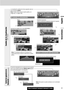 Page 91Español
CQ-C7403U/C7303U/C7203U/C7103U
Generalidades
91
La visualización cambia de la forma siguiente cada vez
que se presiona [DISP].
Nota:Pueden seleccionarse el patrón gráfico y la
imagen fija. (apágina 104)
Cuando la alimentación está desconectada:
Visualización de la hora (Ajuste predeterminado)
El nivel de la intensidad de la luz cambia de la forma siguiente
cada vez que mantiene presionado [MENU] (DIM:Regulador
de la iluminación)durante 2 o más segundos.
Más claro (Ajuste predeterminado)...