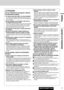 Page 4141
Français
Informations sur la sécurité
CQ-C7413U/C7113U
Précaution
Lors de l’utilisation de cet appareil, observer
les précautions suivantes.
❑
Le volume sonore doit rester à un niveau approprié.
Le niveau sonore doit être suffisamment bas pour pouvoir
tenir compte des conditions de la route et de circulation pen-
dant la conduite.
❑
Ne pas introduire ni ne permettre à votre main ou
vos doigts d’être pris par l’unité.
Pour éviter tout risque de blessure, ne pas se faire prendre la
main ou les doigts...