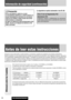 Page 80CQ-C8403U/C8303U80
Información de seguridad (continuación)
Este manual de instrucciones se aplica a los 2 modelos, el CQ-C8403U y el CQ-C8303U.
Las diferencias entre estos modelos se mencionan a continuación.
Todas las pantallas e ilustraciones de la unidad principal de este manual representan el modelo CQ-C8403U a menos
que se especifique lo contrario.
Panasonic le da la bienvenida a nuestra familia en crecimiento constante de propietarios de productos electrónicos.
Nuestro propósito es el de...