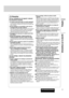 Page 42Français
Informations sur la sécurité
Précaution
Lors de l’utilisation de cet appareil, observer
les précautions suivantes.
❑
Le volume sonore doit rester à un niveau approprié.
Le niveau sonore doit être suffisamment bas pour pouvoir
tenir compte des conditions de la route et de circulation pen-
dant la conduite.
❑
Ne pas introduire ni ne permettre à votre main ou
vos doigts d’être pris dans l’appareil.
Pour éviter tout risque de blessure, ne pas se faire prendre la
main ou les doigts par les pièces...