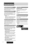 Page 84CQ-C8405U/C8305U82
Características
Compatible con el formato AAC
Esta unidad ha pasado ahora a ser compatible con archivos del
formato AAC además de los actuales archivos MP3 y WMA.
Nota: Algunos archivos AAC (tales como los del tipo SD-
Jukebox) no pueden reproducirse. 
Sistema telefónico de manos libres
La conexión del Sistema telefónico de manos libres opcional
(Juego de manos libres con tecnología Bluetooth®: CY-BT100U)
permite a los usuarios hablar por teléfono móvil con las manos
libres si el...