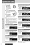 Page 102102
Ajustes de audio
Ajuste de cada altavoz y de un altavoz de subgraves opcional
CQ-C8413U/C8313U
Ajuste del volumen principal
(Margen de ajuste: 0 a 40, Ajuste predeterminado: 18)
q: Incremento
w: Reducción
Graves
(Margen de ajuste: –12 dB a +12 dB, pasos de 2 dB,
Ajuste predeterminado: Graves 0 dB)
q: Incremento
w: Reducción
Agudos
(Margen de ajuste: –12 dB a +12 dB, pasos de 2 dB,
Ajuste predeterminado: Agudos 0 dB)
q: Incremento
w: Reducción
Nota:No active SQ y Graves/Agudos al mismo tiempo
para...