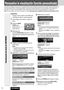 Page 112112CQ-C8803U
Personalice la visualización (función personalizada)
Podrá editar las imágenes en movimiento y las imágenes fijas que estén inicialmente almacenadas en la unidad. También podrá emplear los
datos descargados del sitio de Panasonic en la Web y los datos que se hayan almacenado con una cámara digital u otros dispositivos y
procesados con el software exclusivo IMAGE STUDIO. Vea también las “Notas sobre la función personalizada”. (apágina 113).
Nota:Para más detalles, visite el sitio de Panasonic...