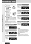 Page 7070CQ-C8803U
Paramétrage audio
Réglage du volume principal
(Gamme de réglage: 0 à 40, Réglage par défaut: 18)
q: 
Accroissement
w: Réduction
FRONT-FOCUS
(Gamme de réglage: Lv 1 à Lv 10 et désactivé [OFF], Réglage
par défaut: Lv 5)
q: Accroissement
w: Réduction
REAR-FOCUS
(Gamme de réglage: Lv 1 à Lv 10 et désactivé [OFF], Réglage
par défaut: Lv 5)
q: Accroissement
w: Réduction
FRONT-TruBass
(Gamme de réglage: Lv 1 à Lv 10 et désactivé [OFF], Réglage
par défaut: Lv 4)
q: Accroissement
w: Réduction...