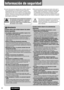 Page 8282
Información de seguridad
CQ-C8803U
Advertencia
Cuando utilice esta unidad observe las adver-
tencias siguientes.
❑El conductor no deberá mirar la pantalla ni operar el sis-
tema mientras esté conduciendo.
Si el conductor mira la pantalla u opera el sistema puede distraerse al
no mirar hacia delante del vehículo, lo que puede ser causa de acci-
dentes. Pare siempre el vehículo en un lugar que sea seguro y
emplee el freno de estacionamiento antes de mirar la pantalla o de
operar el sistema.
❑
Utilice la...