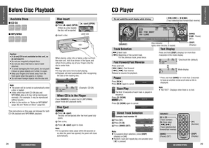 Page 928
CQ-C9800/9700U
CQ-C9800/9700U
29
Disc Insert1 Press [