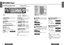 Page 1132
CQ-C9800/9700U
CQ-C9800/9700U
33
Folder Selection ["]: Next folder
[#]: Previous folderFile Selection[9]: Next ﬁ le
[:]:  Beginning of the current ﬁ le
For the previous ﬁ le, press twice.Fast Forward/Fast ReversePress and hold
[9] (5): Fast forward
[:] (6): Fast reverse
Release to resume the playback.PausePress [;/1].
Press [;/1] again to 
cancel.MP3/WMA Player
E
N
G
L
I
S
H
13
E
N
G
L
I
S
H
14
 Do not watch the scroll display while driving.
[:]/[9] (6/5)
(File selection/fast forward/fast...