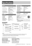 Page 6Specifications
YFM264C047CB  PTW1007-2127       Printed in China
Panasonic Consumer
Electronics Company,
Division of Panasonic
Corporation of North America
One Panasonic Way, Secaucus,
New Jersey 07094
http://www.panasonic.comPanasonic Sales Company,
Division of Panasonic Puerto
Rico, Inc. (“PSC”)
Ave. 65 de Infanteria, Km. 9.5
San Gabriel Industrial Park,
Carolina, Puerto Rico 00985
http://www.panasonic.com
Accessories
Instruction kitOperating Instructions(YFM264C047CB)
Q'ty: 1Installation...