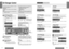 Page 13CQ-DFX683/DF583/DF203U
CQ-DFX683/DF583/DF203U
E
N
G
L
I
S
H
18
33
Example: disc number 101
Press .
2
Press [1] [0].
3
Press [BAND].
[  ]#
Note:
≥Press [DISP](display) to return to the regular
mode.
E
N
G
L
I
S
H
1732
CD Changer Control
CD Changer Mode(When a CD changer is connected and a
magazine is in the changer.)
Press [SOURCE] to change to CD changer
mode.
Playback starts automatically.
Note:
≥Load a magazine with CDs.
≥Magazine is ejected in the CD changer mode.Disc Selection[]:Next disc....