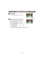 Page 48Recording
- 48 -
To u c h  [ ] .
•Zoom icon is displayed on the LCD monitor.
Touch the zoom icon on the screen.
¢Touching the icon again during the move stops the zooming.
Zooming with touch operation
[ ] The zoom positio n automatically 
moves to Tele.¢
[ ] The zoom positio n automatically 
moves to Wide.¢
[L] Slow zooming
[H] Fast zooming 
