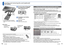 Page 610   VQT2M98VQT2M98   11
  Inserting and removing the card (optional)/
the battery
Turn the camera off and slide 
the release lever to [OPEN] 
before opening the lid
[OPEN] [LOCK]
Release lever
Completely insert battery 
and card 
(both click into place)
Close lid 
Slide to the [LOCK] position.
  ■To remove
  •To remove battery:  •To remove card:
move lever in 
direction of arrow.
Leverpress down in 
center.
 
  ●Always use genuine Panasonic batteries.  ●If you use other batteries, we cannot guarantee...