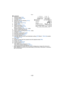 Page 143- 143 -
Others
∫In playback
1 Playback Mode  (P42)
2 Protected picture (P124)
3 Favorites  (P121)
4 Stamped with text indication  (P115)
5 Picture size (P89) Motion picture icon  (P110)
6Quality  (P90)
7 Battery indication  (P12)
8 Folder/File number  (P130)
Built-in memory  (P16)
Elapsed playback time  (P110):
9 Picture number/Total pictures
10 Motion picture recording time  (P110):
11 H i s t o g r a m   (P48)
12 Exposure compensation  (P57)
13 Recording information  (P47)
14 Favorites settings (P121)...