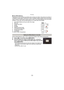 Page 75- 75 -
Recording
∫Auto White Balance
Depending on the conditions prevailing when pictures  are taken, the pictures may take on 
a reddish or bluish tinge. Furthermore, when a multiple number of light sources are being 
used or there is nothing with a colour close to white, Auto White Balance may not function 
properly. In this case, set the White Balance to a mode other than [AWB].
1 Auto White Balance will work within this range
2 Blue sky
3 Cloudy sky (Rain)
4 Shade
5 Sunlight
6 White fluorescent...