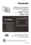 Page 1
 Before connecting, operating or 
adjusting this product, please read the 
instructions completely.
QuickTime and the QuickTime logo are trademarks or registered trademarks of Apple Inc., used under license therefrom.
Operating Instructions
for Advanced Features
Digital Camera
Model No. DMC-FS42
DMC-FS4
VQT2E06 