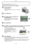 Page 18
Preparation
- 1 -

Setting Date/Time (Clock Set)
• The clock is not set when the camera is shipped.
A
B
ONOFF1 Turn the camera on.A [MENU/SET] buttonB Cursor buttons
• (When the language select screen is not displayed  " step 4)
2 Press [MENU/SET].
 
3  Press e/r to select the language, and press [MENU/SET].
• The [PLEASE SET THE CLOCK] message appears. (This message does not appear in Playback Mode.)
4 Press [MENU/SET].
5 Press w/q to select the items (year, month, day, hour, minute, display...