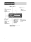 Page 88
 Controls  Layout
DISPDISP
 BAND 
(a page 12, 13, 16, 17, 18, 19)
y / 5 Pause/Play 
(a  page 14)
APM Auto Preset Memory
(a  page 12)  Disc  slot  u (Eject) (a
 page 14)
 DISP Display 
(a  page 9, 12, 15, 17, 18)
CLK Clock (a  page 9)
 AUX
From line output of exter-
nal sound/audio device (ex. 
Silicon-audio player, HDD 
player, etc.)
 TUNE/SEEK {/} (a  page 12, 13, 16, 17, 19)
FILE (Track/File) s/d 
(a  page 9, 14, 18, 19, 20)  1 through 6 (Preset Buttons) 
(a
 page 12, 13, 17)
SCROLL (a  page 15)
SCAN...