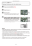 Page 57Advanced (Recording pictures)
- 57 -
1 Press and hold [Q.MENU] (P24).
A
2 Touch the icon A.
3 Touch the item.• Touch [EXIT] to close the Quick Menu. You can 
also press the shutter button halfway to finish.
B
4 Press the shutter b utton halfway to focus 
and then press it fully to take the picture.
• The self-timer indicator  B blinks and the shutter 
is activated after 10 seconds (or 2 seconds).
•
 
If 
 you touch [CANCEL] while the self-timer is set, 
the self-timer setting is canceled.
 Note
•
 
When...