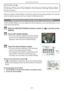 Page 61Advanced (Recording pictures)
- 61 -
When you select a Scene Mode to match the subject and recording situation, the camera 
sets the optimal exposure and hue to obtain the desired picture.
Registering scenes in Scene Mode (/ : My Scene Mode)
In [MY SCENE MODE], you can register the Scene Mode you use most frequently as one 
of the Recording Modes.
1 Slide the [REC]/[PLAYBACK] selector switch to [1], and then press 
[MODE].
2 Touch [MY SCENE MODE].• If you have already registered My Scene Mode, 
the icon...