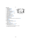 Page 114Others
- 114 -
∫In playback
1 Playback Mode  (P28)
2 Recording Quality  (P71)
3 Color Mode  (P81)
4 Protected picture  (P99)
5 Favorites  (P96)
6 Date/Text stamped display  (P83, 92)
7 Motion picture playback  (P31)
8 Number of prints  (P97)
9 Elapsed playback time
¢ 1 (P31) :
10 Picture Size (P70)
11 Battery indication  (P11)
12 Picture number/Total pictures
13 Power LCD  (P37)
14 Recording Mode selection  (P20)
15 Playback Mode selection  (P85)
16 Delete  (P32)
17 Multi Playback (P29)
18 Recording...