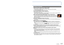 Page 117116   VQT3H43VQT3H43   117
Q&A  Troubleshooting (Continued)
 LCD monitor 
LCD monitor dims during motion picture recording. 
●LCD monitor may dim if continuing motion picture recording for long peri\
ods.
Brightness is unstable. 
●Aperture value is set while shutter button is pressed halfway.
   (Does not affect recorded picture.) This symptom may also occur when the brightness changes 
because the zoom is operated or the camera is moved. This is the automatic aperture operation of 
the camera and is not...