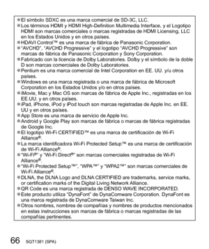 Page 6666SQT1381 (SPA)
  ● 
