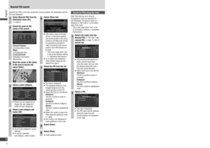 Page 83Select [Add to 
].
  Select [New 
] to delete all 
currently set destinations and 
set as new destinations.
4Select [Add] for the section 
to add.
5Select [Start].
  Route guidance starts.
Note:
   If no route is displayed on the map 
screen, it is not possible to search 
for POIs along the route.The search  nds hospitals/police stations/service & maintenance within a 
radius of 100 miles (160 km
*).
*   This is the range when “km” is set as the distance setting 
(
 Operating Instructions).
When...