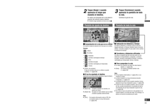 Page 35  Para cambiar de Área de 
búsqueda
La función Área de búsqueda divide Estados Unidos, 
Canadá y Puerto Rico en 14 zonas para que la búsqueda 
pueda limitarse a una zona concreta. Las zonas que no 
sean las especi cadas se excluyen de la búsqueda.

 Toque [Cambiar].

  
Toque la zona en la que desee realizar la búsqueda.


 Seleccione [OK].
   Se cambia la zona en la que se va a realizar la búsqueda.
Nota:
   El valor predeterminado es [US8].   Hawai es [US12].   La pantalla Área de búsqueda...