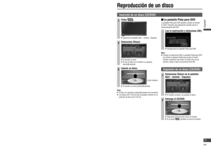 Page 71 Memoria de presintonías
La emisora que se está recibiendo se puede guardar 
manualmente bajo el número seleccionado. (Presintonía 
manual)
Seleccione la frecuencia y toque de 
forma continua el número en el que 
desee guardar la frecuencia durante 
al menos 2 segundos.
   La emisora que se esté recibiendo se guardará 
en el número seleccionado.
Nota:
   También es posible buscar automáticamente 
frecuencias recibibles y guardarlas.
   En FM se pueden guardar 6 canales para cada lista de 
canales...