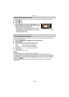 Page 93- 93 -
Recording
Set the White Balance value. Use to match the condition when taking photographs.1Touch [Ò].
2Touch [ Ó].
3Aim the camera at a sheet of white paper etc., so 
that the frame in the center is filled by the white 
object only and then touch [Set].
•
If the subject is overly bright or overly dark, you may 
not be able to set the White Balance. If this is the 
case, adjust to an appropriate brightness and then set 
the White Balance again.
•Exit the menu after it is set.
You can finely adjust...