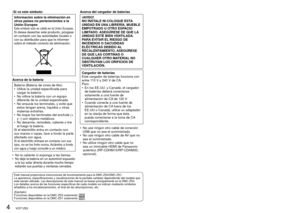 Page 44   VQT1Z83VQT1Z83   5
Este manual proporciona instrucciones de funcionamiento para la DMC-ZS3/\
DMC-ZS1.
La apariencia, especificaciones y visualizaciones de la pantalla cambian\
 dependiendo del modelo que 
está siendo utilizado. Las descripciones de este manual se basan prin\
cipalmente en la DMC-ZS3.
Los detalles acerca de las funciones específicas de cada modelo se in\
dican mediante símbolos 
añadidos a los encabezamientos, al final de las descripciones, etc.
(Ejemplo)
Funciones disponibles en la...