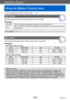 Page 107VQT4P14
Application (Record)
Using the [Motion Picture] menu
- 107 -
 • For the setting procedures of the menu. (→42)
[Rec Format]
Sets the data format of the motion picture that is recorded.
 ■Settings:
[AVCHD] This is a data format suitable for playback on high-definition TVs.
[MP4] This data format is suited for playing back motion pictures on a computer and other 
such devices.
 ●For details (→32)
[Rec Quality]
Sets the picture quality of the motion picture that is recorded.
 ■Settings:
[AVCHD] in...