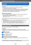 Page 137VQT4P14
Connecting with other devices
Keeping the still pictures and motion pictures on 
your PC
- 137 -
Still/motion pictures can be copied from the camera to your computer by connecting the 
two together.
 • Some computers can read directly from the camera’s memory card.  For details, see the manual for your computer

.
 • If your computer does not support SDXC Memory Cards a message will be displayed requesting you to format the card. (Do not format the card. This will erase recorded 
pictures.) If...