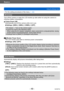 Page 49VQT4P14
Basics
Using the [Setup] menu
- 49 -
 • For the setting procedures of the menu. (→42)
[Economy]
Turn off the camera or make the LCD monitor go dark while not using the camera to 
minimize battery consumption.
 [Auto Power Off]
Automatically shut off the camera while not in use.
 ■Settings: [2MIN.] / [5MIN.] / [10MIN.] / [OFF]
 ●To restore →  Turn on the camera again. ●Cannot be used in the following cases: 
When using the AC adaptor (supplied), when connected to computer/printer, during 
motion...