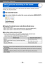 Page 78VQT4P14
Application (Record)
Taking pictures according to the scene   
[Scene Mode]
- 78 -
Using [Scene Mode] enables you to take pictures with optimum settings (exposure, 
coloring, etc.) for given scenes. 
Set mode dial to 
Use cursor button to select the scene and press [MENU/SET]
 ■Changing the selected scene mode ([Scene Mode] menu) 
 Press [MENU/SET]  Use cursor button to select [Scene Mode] menu and press [MENU/SET]   Use cursor button to select the scene and press [MENU/SET]
 ■Recording motion...