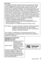 Page 3 (ENG) VQT4N96   3
FCC Note:This equipment has been tested and found to comply with the limits for 
a Class B digital device, pursuant to Part 15 of the FCC Rules. These 
limits are designed to provide reasonable protection against harmful 
interference in a residential installation. This equipment generates, uses, 
and can radiate radio frequency energy and, if not installed and used in 
accordance with the instructions, may cause harmful interference to radio 
communications. However, there is no...