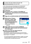 Page 17 (SPA) VQT4N96   17
Lectura de las instrucciones de 
funcionamiento 
(formato PDF)
En las “Instrucciones de funcionamiento para características 
avanzadas (formato PDF)” del CD-ROM suministrado hay 
instrucciones más detalladas sobre la operación de esta cámara. 
Instálelo en su PC y léalo.
 ■Para Windows
Encienda el PC e inserte el CD-ROM que 
contiene las instrucciones de funcionamiento 
(suministrado)
Haga clic en [Instrucciones de funcionamiento]
Seleccione el idioma 
deseado y luego haga 
clic en...