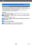 Page 248Wi-Fi
Using “LUMIX CLUB”VQT4T08
- 248 -
Using WEB services
When sending images to WEB services, such as Facebook or YouTube, the WEB 
service being used must be registered with the “LUMIX CLUB”. Registering multiple WEB 
services will send images to all services simultaneously.
 • Check the “F

AQ/Contact us” on the following site for compatible WEB services.  
http://lumixclub.panasonic.net/eng/c/lumix_faqs/
Preparation:
Make sure that you have created an account on the WEB service you want to use, and...